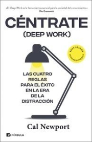 Cntrate (Deep work). (Pack libro + Tu planificador diario) 