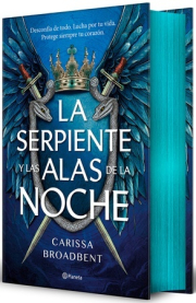 Serpiente y las alas de la noche (Edicin especial tapa dura con color azul en el canto de las pginas) 