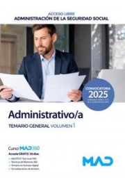 Administrativo/a Administracin de la Seguridad Social. Acceso libre. (Convocatoria 2025). 