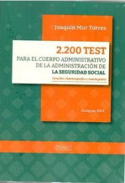 2.200 test para el cuerpo administrativo de la Administracin de la Seguridad Social (2 volmenes) 